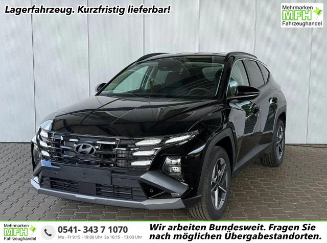 Hyundai TUCSON - E-Motion 1.6 T-GDi 2WD 48V DCT / ACC Sitz + Lenkradheizung LED Navi PDC V&H Kamera Alu 18"