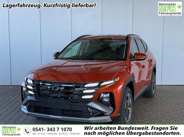 Hyundai TUCSON - E-Motion 1.6 T-GDi 2WD 48V DCT / ACC Sitz + Lenkradheizung LED Navi PDC V&H Kamera Alu 18"