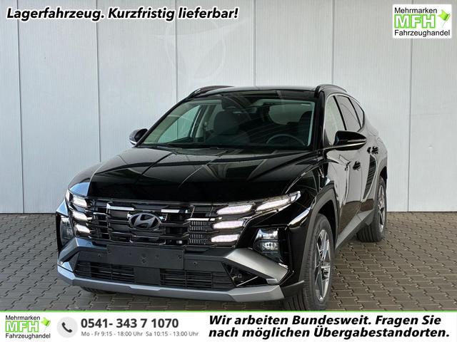 Hyundai TUCSON - E-Motion 1.6 T-GDI 2WD 48V DCT / Panoramadach ACC Sitz + Lenkradheizung LED Navi PDC V&H Kamera Alu 18"