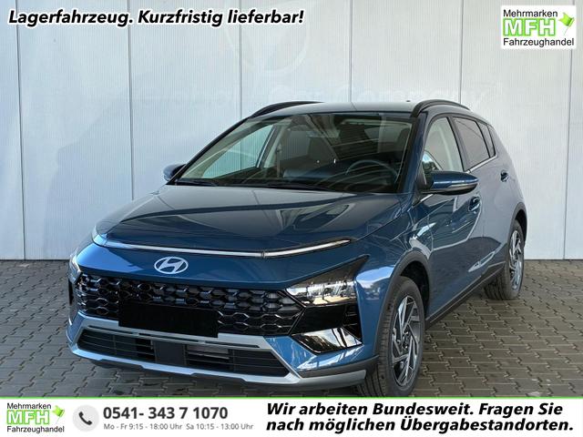 Hyundai BAYON - Premium 1.2 MPI / Navi Sitz + Lenkradheizung Rückfahrkamera Tempomat Klimaautomatik Alu 16"
