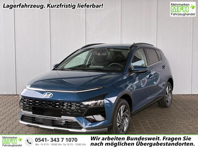 Hyundai BAYON - Premium 1.0 T-GDI 100 PS 48V 7DCT / Keyless ACC Soundsystem BOSE Sitz + Lenkradheizung LED Navi PDC V&H Kamera Totwinkel Alu 16"