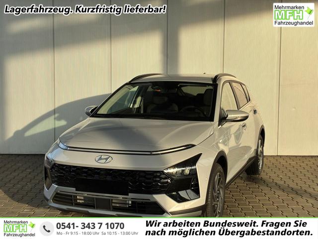 Hyundai BAYON - Premium 1.0 T-GDI 100 PS 48V / Keyless ACC Soundsystem BOSE Sitz + Lenkradheizung LED Navi PDC V&H Kamera Totwinkel Alu 16"