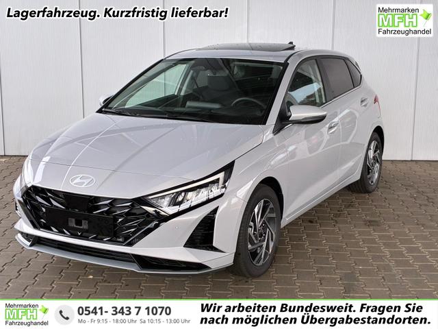 Hyundai i20 - 1.0 Premium 7DCT 48V / Schiebedach LED BOSE-Soundsystem ACC PDC V&H + Kamera Sitz Lenkradheizung Alu 16"