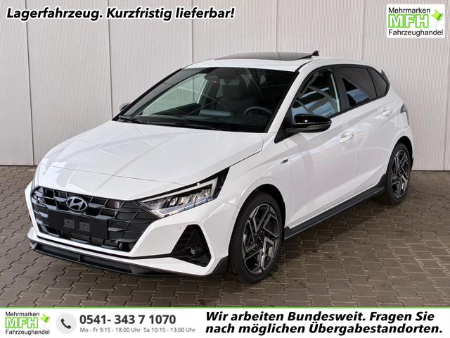 Hyundai i20 - 1.0 7DCT N-Line / Schiebedach Bose-Soundsystem Sitz + Lenkradheizung LED ACC Navi Alu 17"