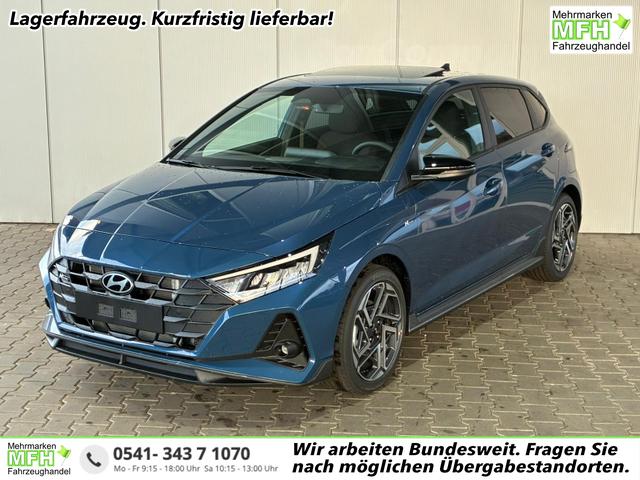 Hyundai i20 - 1.0 7DCT N-Line / Schiebedach Bose-Soundsystem Sitz + Lenkradheizung LED ACC Navi Alu 17"