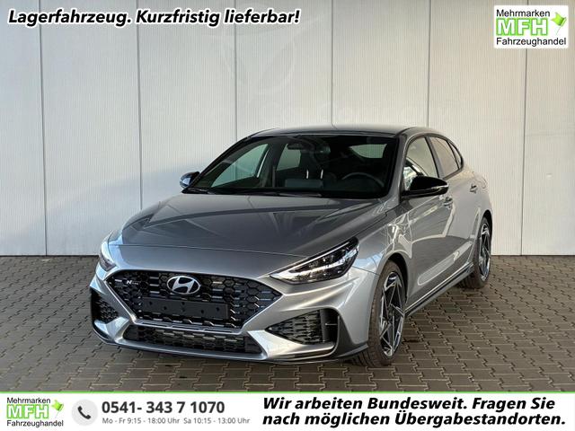Hyundai i30 Fastback - N-Line 1.5 T-GDI 7-DCT / ACC Sitz + Lenkradheizung LED PDC V&H Kamera Alu 18"
