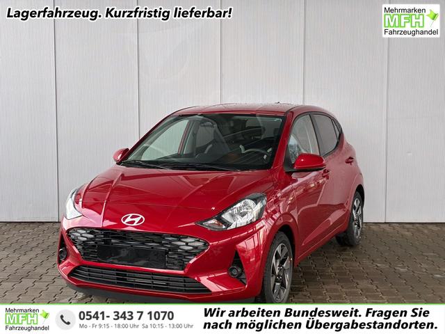 Hyundai i10 - Advance 1.2 GDI / R&uuml;ckfahrkamera Sitz + Lenkradheizung Navi Alu 15"