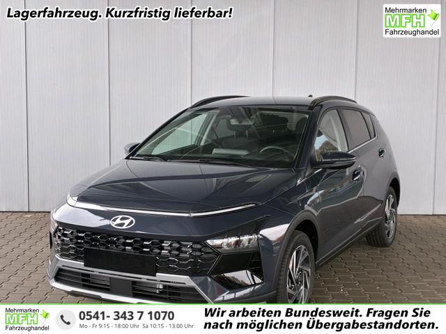 Hyundai BAYON - Premium 1.0 T-GDI 100 PS 48V 7DCT / Keyless ACC Soundsystem BOSE Sitz + Lenkradheizung LED Navi PDC V&H Kamera Totwinkel Alu 16"