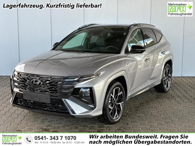 Hyundai TUCSON - N-Line 1.6 T-GDI 4WD HEV / Panoramadach 4x Shz ACC Head-Up Krell-Soundsystem E-Klappe Matrix-LED E-Sitze Alu 19"