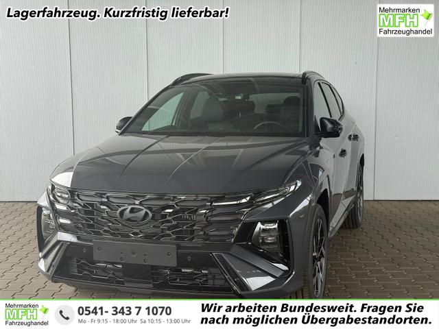 Hyundai TUCSON - N-Line 1.6 T-GDI 4WD HEV / Panoramadach 4x Shz ACC Head-Up Krell-Soundsystem E-Klappe Matrix-LED E-Sitze Alu 19"