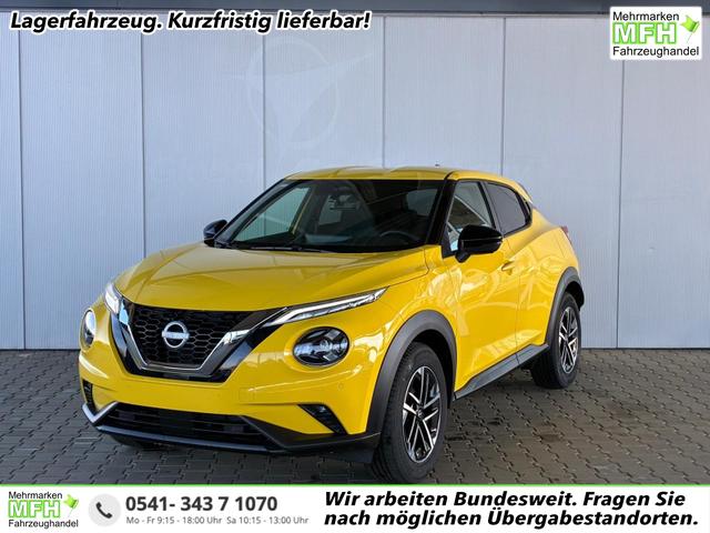 Nissan Juke N-Connecta+ 2WD Automatik / 360&deg; Kam. ACC Teilleder Shz Vorne LED Alu 17" 
