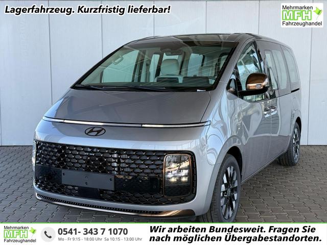 Hyundai Staria - Luxury 1.6 T-GDi HEV 2WD 7-Sitzer / ACC 360&deg; Kam. Pano 4x Shz Elek. Klappe + Schiebet&uuml;r