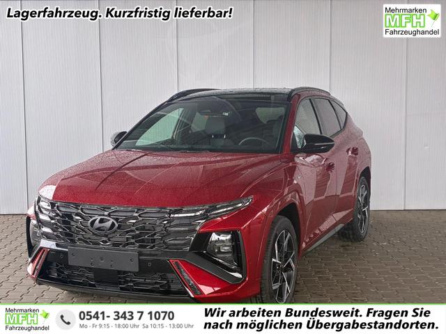 Hyundai TUCSON HEV 2WD N-Line X Sky/ MY26 / Panoramadach Head-Up 360&deg; Kam. ACC Sitz + Lenkradheiz. Sitzbel&uuml;ftung Alu 19" 