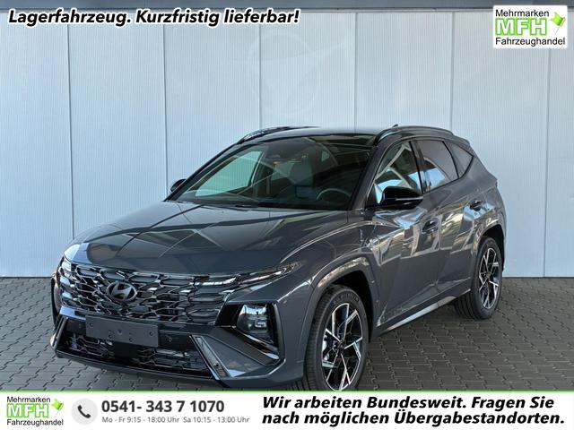 Hyundai TUCSON HEV 2WD N-Line X Sky/ MY26 / Panoramadach Head-Up 360&deg; Kam. ACC Sitz + Lenkradheiz. Sitzbel&uuml;ftung Alu 19" 
