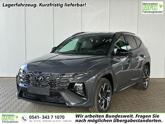 Hyundai TUCSON - N-Line x HEV 2WD Automatik / Head-Up ACC Sitz+Lenkradheiz. Sitzbel&uuml;ftung/ Krell E-Klappe Matrix LED Alu 19''