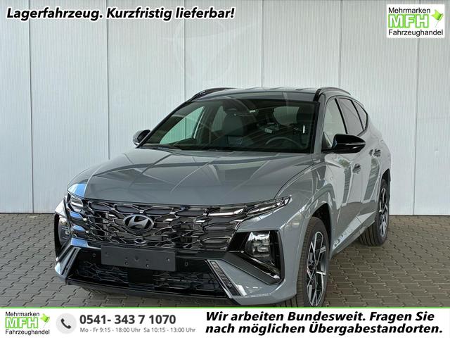 Hyundai TUCSON - N-Line x HEV 2WD Automatik / Head-Up ACC Sitz+Lenkradheiz. Sitzbel&uuml;ftung/ Krell E-Klappe Matrix LED Alu 19''