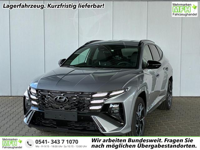 Hyundai TUCSON - N-Line x HEV 2WD Automatik / Head-Up ACC Sitz+Lenkradheiz. Sitzbel&uuml;ftung/ Krell E-Klappe Matrix LED Alu 19''