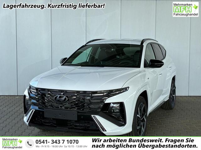 Hyundai TUCSON - N-Line x HEV 2WD Automatik / Head-Up ACC Sitz+Lenkradheiz. Sitzbel&uuml;ftung/ Krell E-Klappe Matrix LED Alu 19''