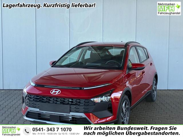 Hyundai BAYON - Wave 1.0 T-GDI / Sitz & Lenkradheizung Navi R&uuml;ckfahrkamera Tempomat Alu 16"
