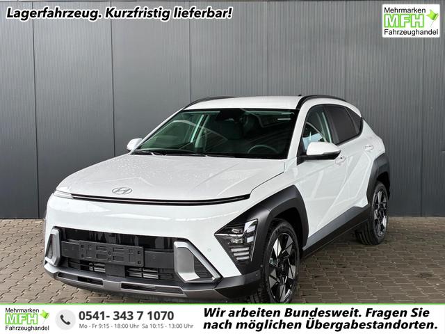 Hyundai KONA - Comfort Plus 1.6 T-GDI DCT 2WD / Navi ACC Keyless 360&deg; Kam./ Sitz + Lenkradheiz. LED Alu 18"