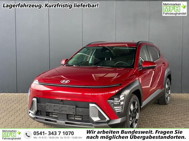 Hyundai KONA - Comfort Plus 1.6 T-GDI DCT 4WD / Navi ACC Keyless 360&deg; Kam./ Sitz + Lenkradheiz. LED Alu 18"
