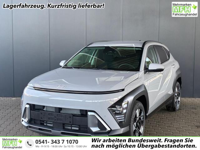Hyundai KONA - Comfort Plus 1.0 T-GDI 2WD / Navi Keyless 360&deg; Kam./ Sitz + Lenkradheiz. LED Alu 18"