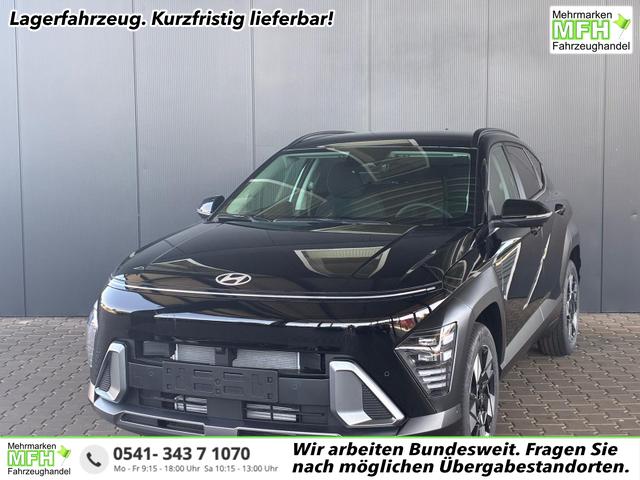 Hyundai KONA - Comfort Plus 1.0 T-GDI 2WD / Navi Keyless 360&deg; Kam./ Sitz + Lenkradheiz. LED Alu 18"