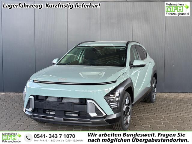 Hyundai KONA - Comfort Plus 1.0 T-GDI 2WD / Navi Keyless 360&deg; Kam./ Sitz + Lenkradheiz. LED Alu 18"