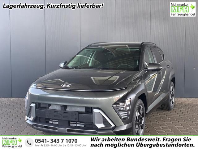 Hyundai KONA - Comfort Plus 1.0 T-GDI 2WD / Navi Keyless 360&deg; Kam./ Sitz + Lenkradheiz. LED Alu 18"