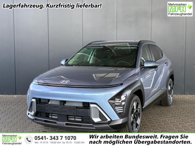 Hyundai KONA - Comfort Plus 1.0 T-GDI 2WD / Navi Keyless 360&deg; Kam./ Sitz + Lenkradheiz. LED Alu 18"