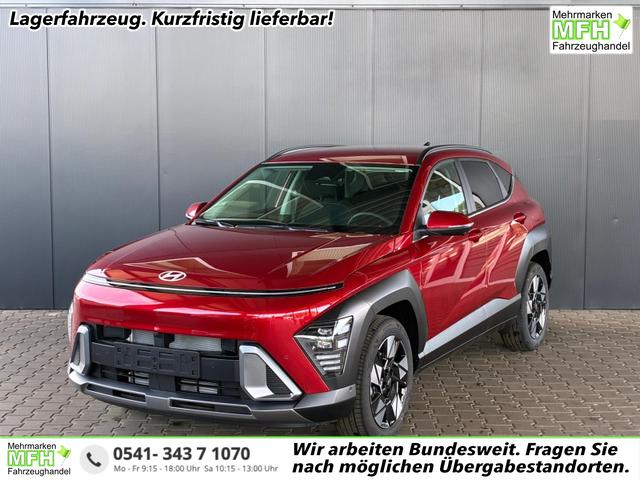 Hyundai KONA - Comfort Plus 1.0 T-GDI 2WD / Navi Keyless 360&deg; Kam./ Sitz + Lenkradheiz. LED Alu 18"