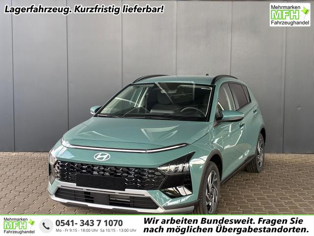 Hyundai BAYON - Comfort Plus 1.2 MPI / Sitz + Lenkradheizung PDC V&H Kamera LED Tempomat Keyless Alu 16"