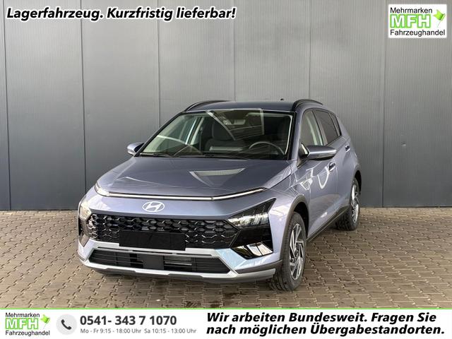 Hyundai BAYON - Comfort Plus 1.2 MPI / Sitz + Lenkradheizung PDC V&H Kamera LED Tempomat Keyless Alu 16"