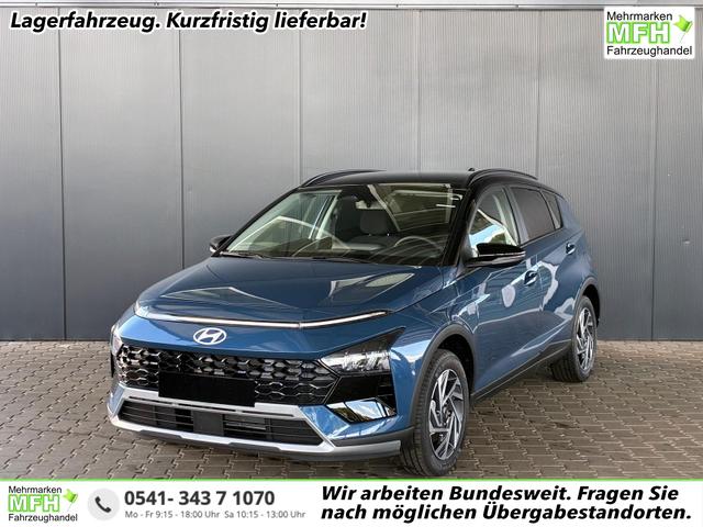 Hyundai BAYON - Comfort Plus 1.2 MPI / Navi PDC m. Kamera Klimaautom./ LED Sitz & Lenkr.Heiz/ Alu16