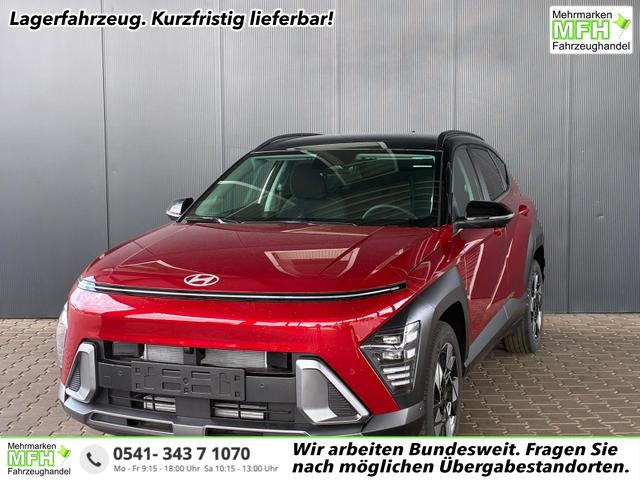 Hyundai KONA - Comfort Plus 1.0 T-GDI 2WD / Navi Keyless 360&deg; Kam./ Sitz + Lenkradheiz. LED Alu 18"