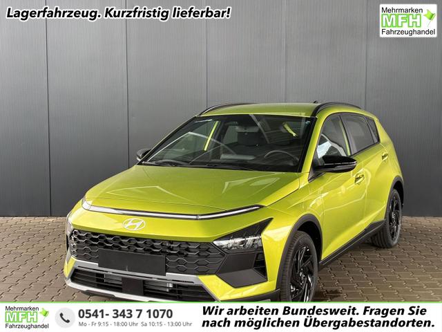Hyundai BAYON - Blackline 6MT / PDC m. Kamera Sitz & Lenkr.Heiz./ LED Privasy ALU16