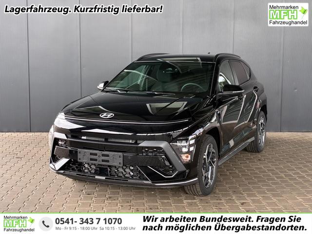 Hyundai KONA - 1,6 T-GDI DCT N-Line 179 PS / Navi ACC Shz Vorne + Lenkradheizung LED ALU 18''
