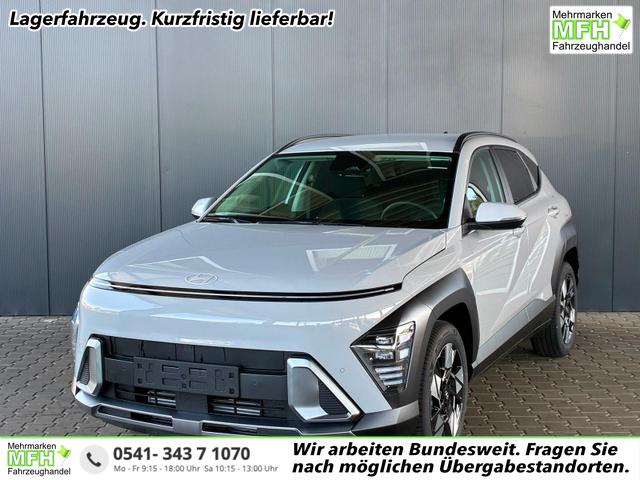 Hyundai KONA - GO Plus 1.6 T-GDI 2WD 7DCT / Navi Keyless ACC PDC V.&H. Kamera Sitz & Lenkr.Heiz./ LED Privacy