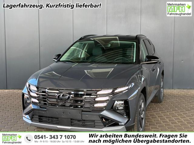 Hyundai TUCSON - Comfort Plus 1.6 T-GDI 2WD 48V DCT / Matrix-LED Elek. Heck 360&deg; Kam. Teilleder Shz vo + hi Alu 18"