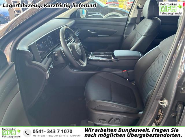 Hyundai TUCSON Comfort Plus 1.6 T-GDI 2WD 48V DCT / Matrix-LED Elek. Heck 360&deg; Kam. Teilleder Shz vo + hi Alu 18" 