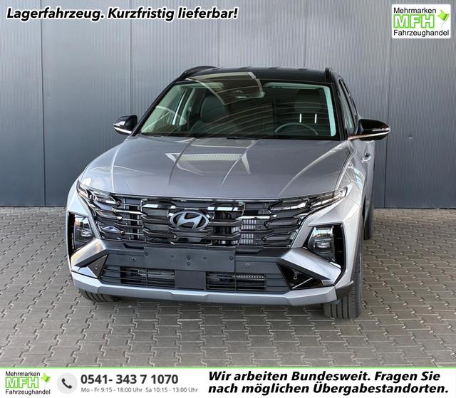 Hyundai TUCSON - Comfort Plus 1.6 T-GDI 2WD 48V / Matrix-LED Elek-Heckklappe Teilleder Shz vo + hi Alu 18"