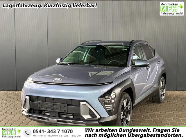 Hyundai KONA - Comfort Plus 1.6 T-GDI DCT 4WD / Navi ACC Keyless 360&deg; Kam./ Sitz + Lenkradheiz. LED Alu 18"