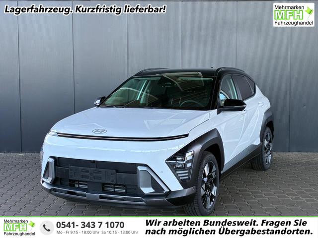 Hyundai KONA - Comfort Plus 1.6 T-GDI DCT 4WD / Navi ACC Keyless 360&deg; Kam./ Sitz + Lenkradheiz. LED Alu 18"