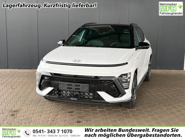 Hyundai KONA - N-Line 1.6 DCT 4WD / Bose ACC/ 360&deg; Kam./ Sitzh.& Bel&uuml;ftung Memory Heckklappe elektr./ LED Alu 18"