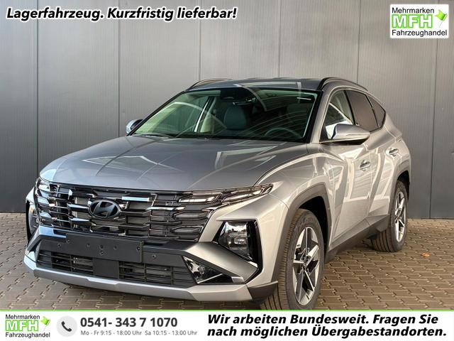 Hyundai TUCSON - Comfort Plus 1.6 T-GDI 4WD 7DCT / Matrix-LED ACC Teilleder Shz vo+hi + Lenkradheizung Elek. Heck Alu 18"