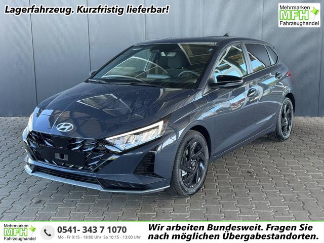 Hyundai i20 - Style 1.0 T-GDI BLACK LINE / Navi Fernlichtassistent Spurhalteassistent ACC Kamera Sitz + Lenkradheizung LED Alu 16"