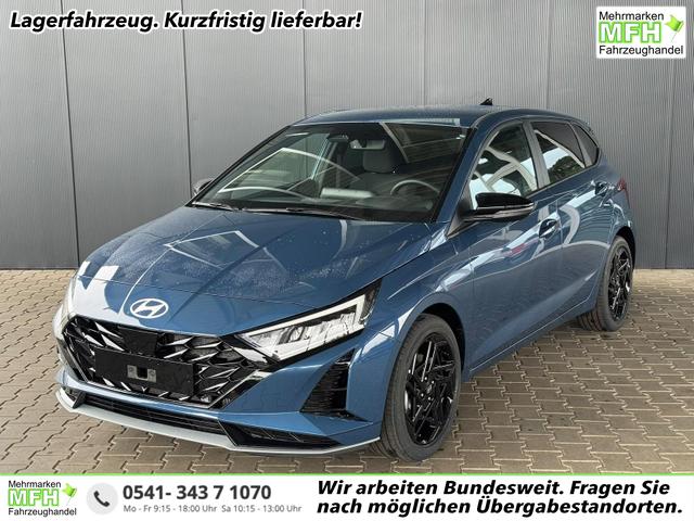 Hyundai i20 - Black-Line STYLE 1,0 T-GDi 7-DCT / Navi Tempomat Spurhalteassistent Kamera Sitz + Lenkradheizung LED