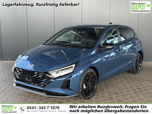 Hyundai i20 - Style 1.0 T-GDI BLACK LINE / Navi Fernlichtassistent Spurhalteassistent ACC Kamera Sitz + Lenkradheizung LED