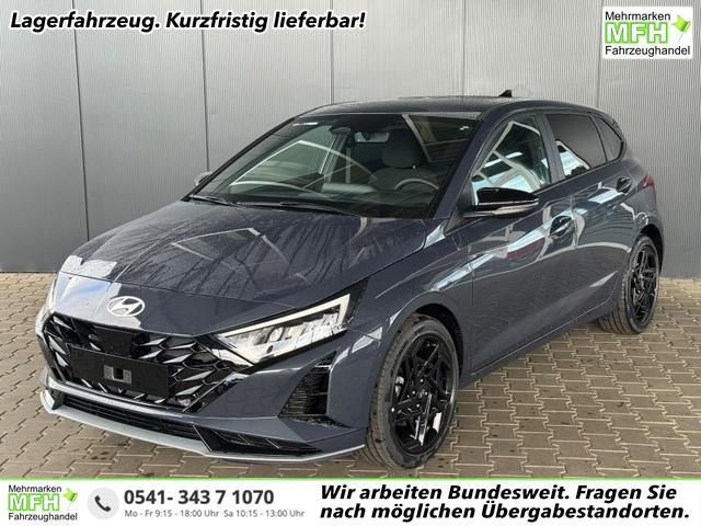 Hyundai i20 - Black-Line STYLE 1,0 T-GDi 7-DCT / Navi Tempomat Spurhalteassistent Kamera Sitz + Lenkradheizung LED