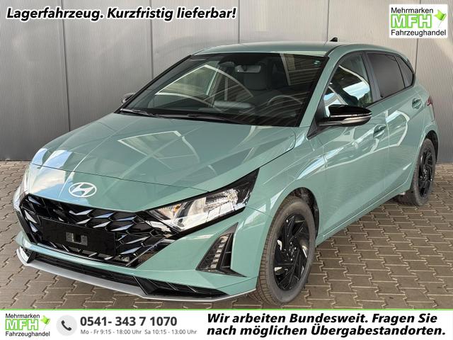 Hyundai i20 - Smart 1.0 T-GDi 90PS 6MT Black Pack / Kamera Navi Fernlichtassistent Spurhalteassistent Tempomat Sitz + Lenkradheizung